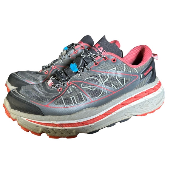 Hoka One One Shoes - Hoka One One Women's Stinson ATR Trainers Sneakers Chunky Trail Shoes Size 7